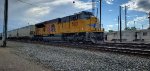 UP 3012 Quartering Photo as She Waits For A New Crew to take Her east towards The UP Green River Wyoming Yard.